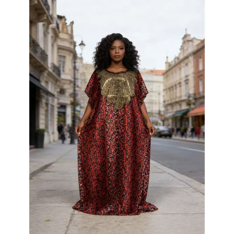 

Customized Abayas For Women Dubai Luxury African Muslim Fashion Caftan Marocain Evening Party Dresses Boubou Robe Djellaba Femme