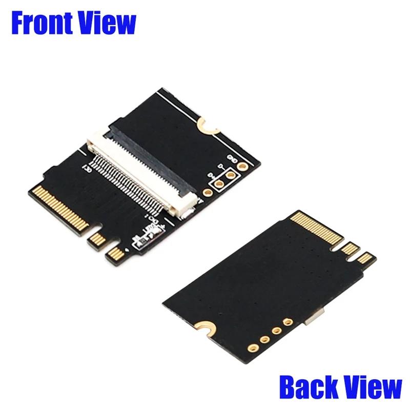 A + E NGFF vers Mini adaptateur PCI-E Clé A-E vers Mini PCI Express Wifi M.2 Adaptateur WIFI pour carte réseau demi et pleine grandeur