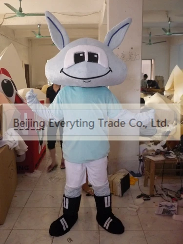 New Adult Hot Sale Foam Rabbit Fancy Cartoon Mascot Costume Plush Christmas Fancy Dress Halloween Mascot Costume