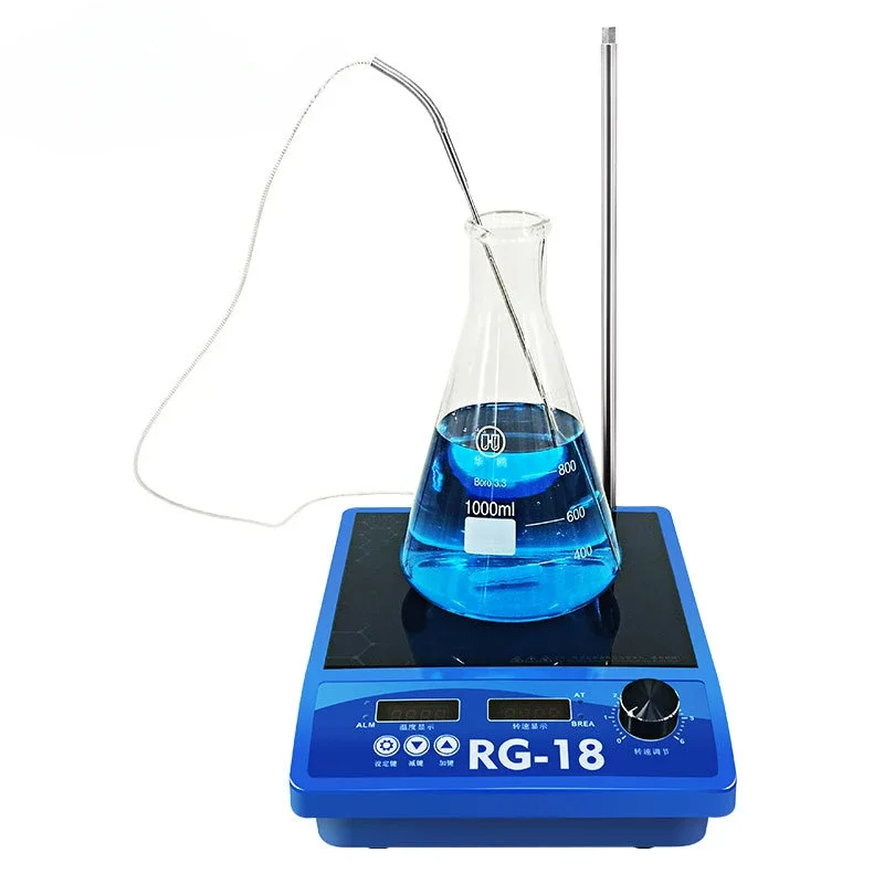 Magnetic stirrer laboratory collector type constant temperature heating digital display water bath plate multiple