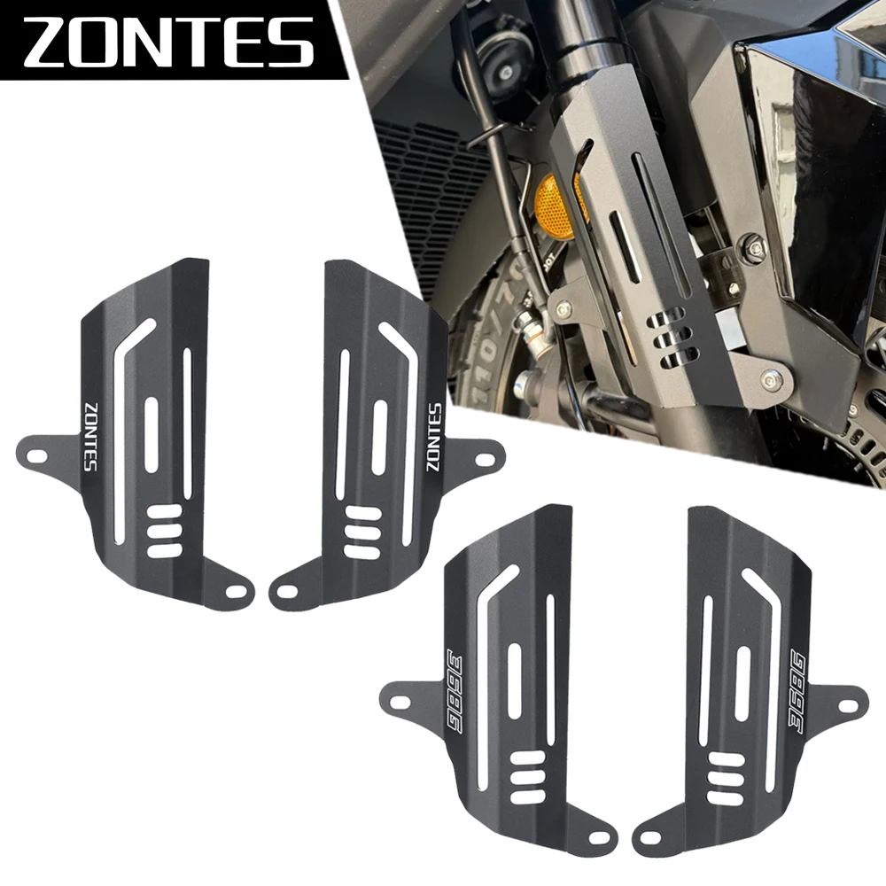 

Motorcycle Accessories Front Fork Guards Shock Absorber Protection Cover Frame Protector For ZONTES 368G 368 G 2024 2025 2026