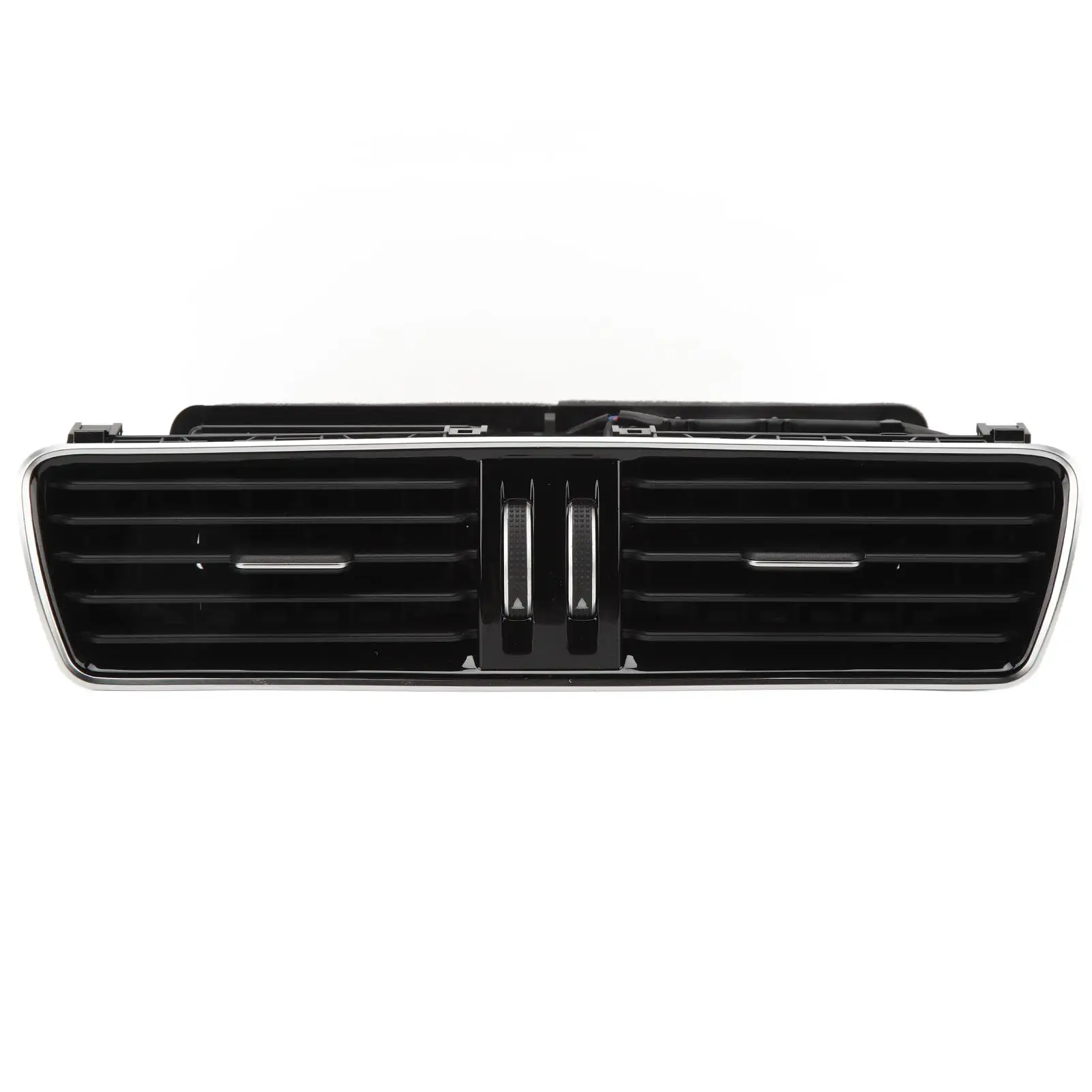 Central Dashboard Air Out Vent 3AB819728A Easy Installation Center Dash AC Outlet Air Vent Black Chrome High Strength for car