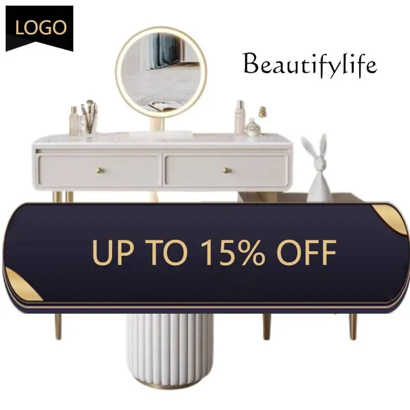 

YY Nordic Wood White Dresser Drawer Modern Stool Organizer Storage Bedroom Dressers Sets Mirrors Coiffeuse Pour Femme Furniture