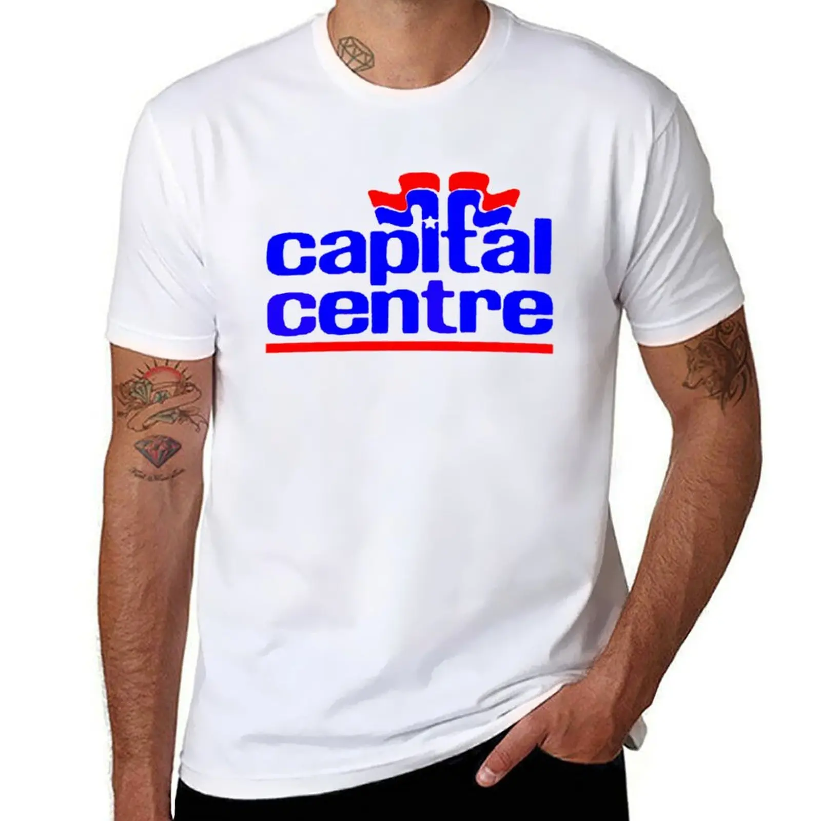 

Capital Centre T-Shirt Thanksgiving Casual Tee