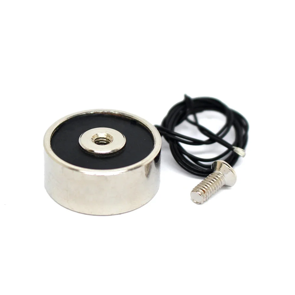 25*11mm Suction 5KG 50N DC 5V/12V/24V Mini solenoid electromagnet electric Lifting electro magnet strong holder cup DIY 12 v