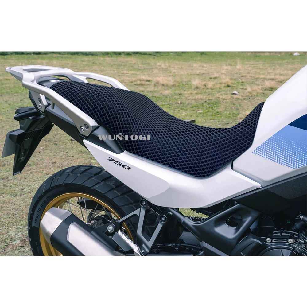 2023 XL750 Transalp Accessories Motorcycle Seat Cover For Honda XL 750 Transalp Seat Protect Cushion 3D Airflow Seat Cover