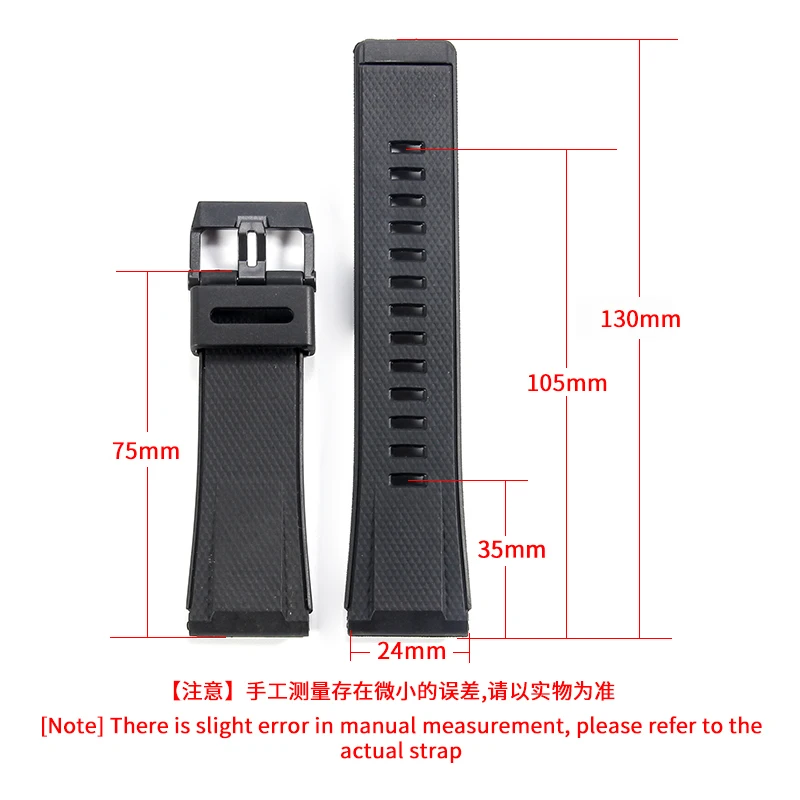 Rubber Resin Square Pattern Frosted Watchband Pin Buckle for Casio GA-2000 Prg-600 650 PRW-6600 Multicolor Watch Strap