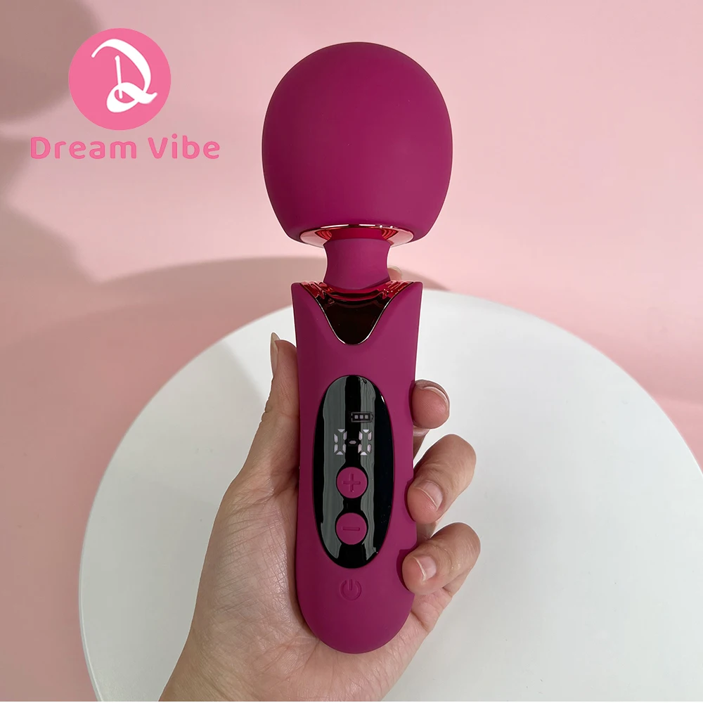 عصا هزاز قوية للغاية اهتزازات عميقة رملي رأس مرن لعبة جنسية جديدة الجسم الاسترخاء مدلك متعة النساء 18 + سرية #4