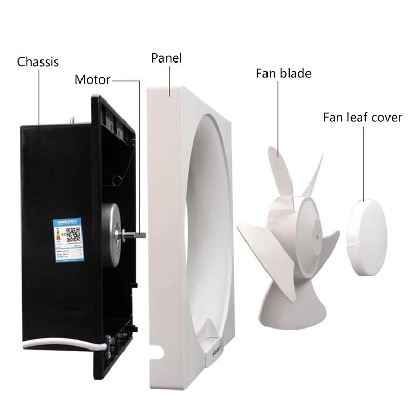 Reemplazo cuchillas ventilador plástico, 6 pulgadas 6 pulgadas 10 pulgadas 12 pulgadas reemplazo cuchilla