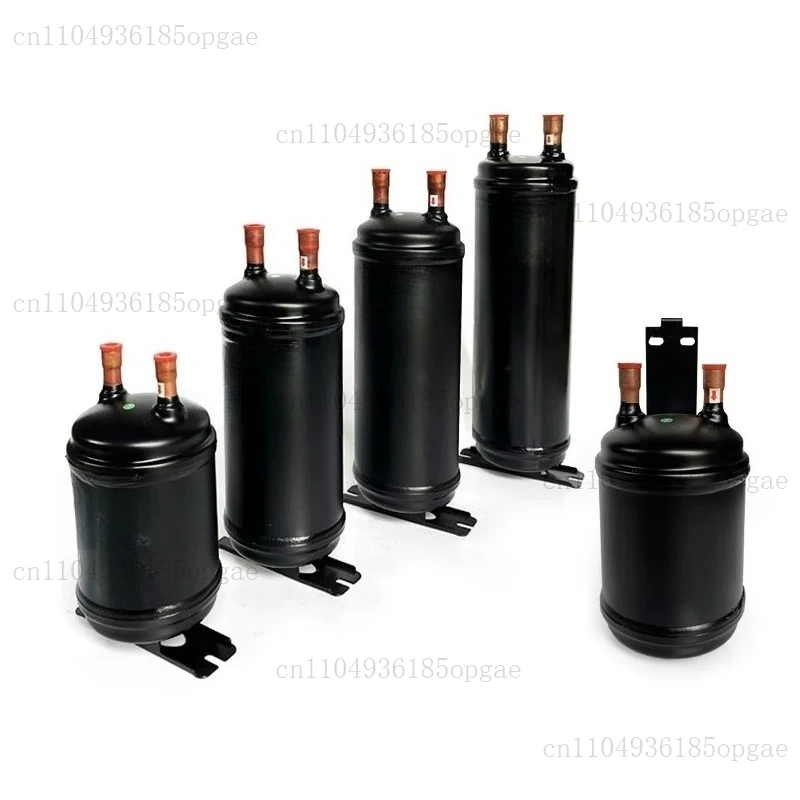 1-50 Horse Vapor-liquid Separator Air Conditioner Refrigerant Liquid Storage Tank Universal Refrigeration Accessories