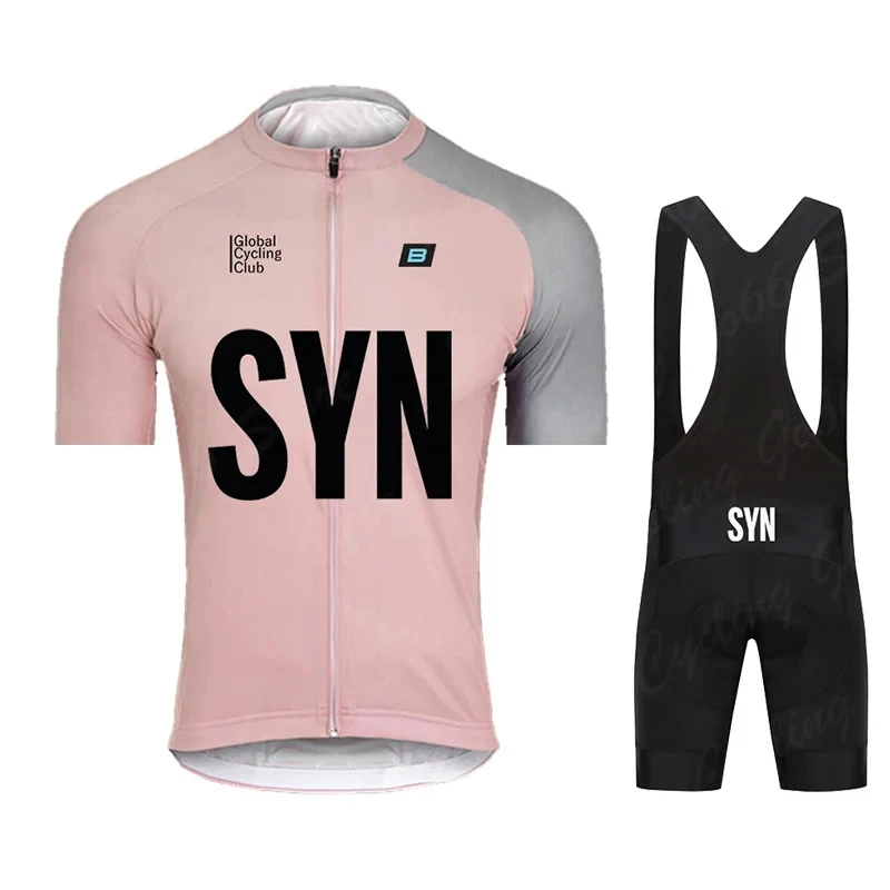 Conjunto de ciclismo para Hombre, Jersey de manga corta para bicicleta de montaña, uniforme de Triatlón