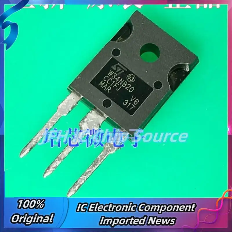 5PCS-10PCS  W34NB20 STW34NB20  TO-247 200V 34A MOS Best Quality Stock