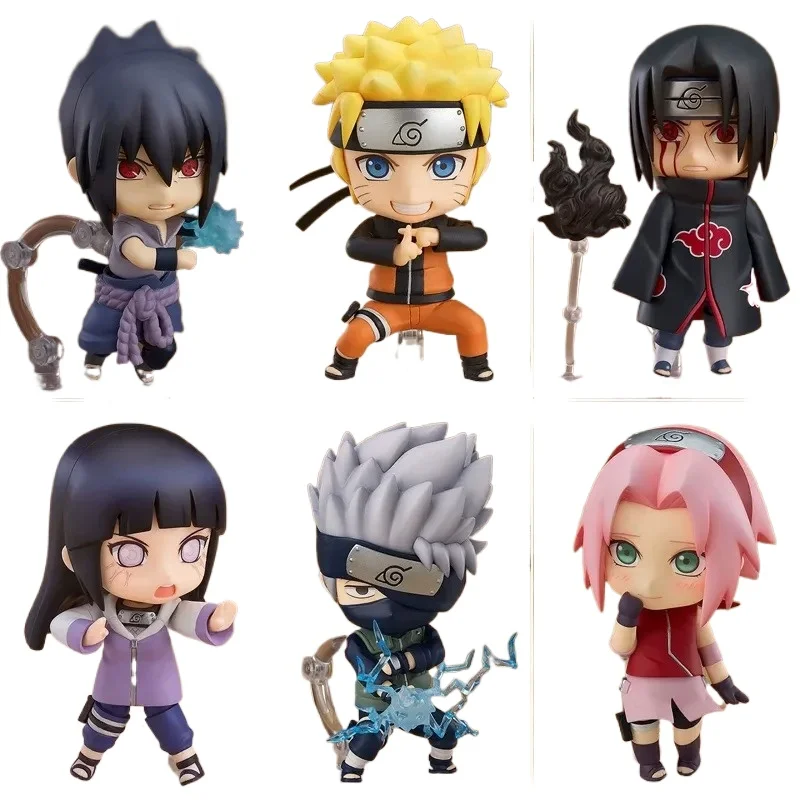 

Offer Face Changer Doll Figure Model for Hokage Q Version Uchiba Itachi Kakashi Naruto Sasuke I Airo Blind Box Figure