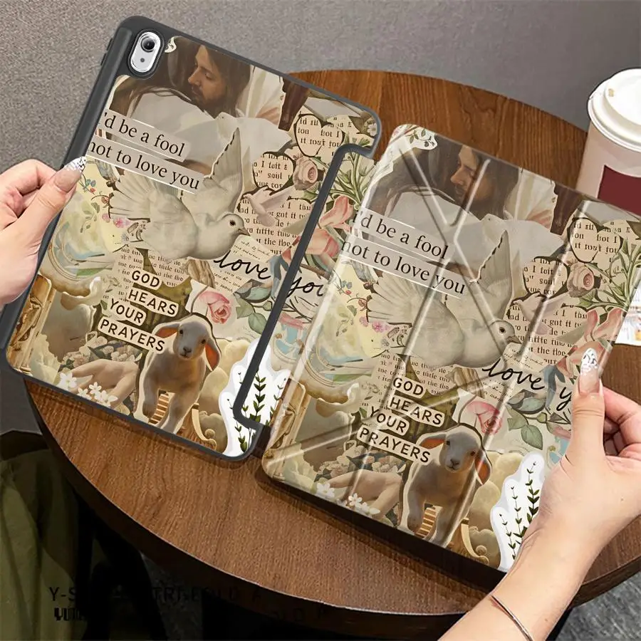 Tablet Case For Samsung For Galaxy Tab S7 FE S8 S10 A8 2022 S10+ S9+ S7+ S8+ 12.4 inch S6 Lite 10.4 inch A11 Plus S9 FE With Pen