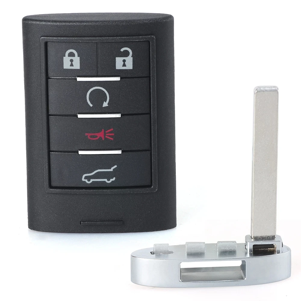 KEYECU NBG 009768 T Dla Cadillac ATS SRX CTS XTS DTS 2010 2011 2012 2013 2014 Smart Key Remote 315MHz 433MHz Keyless Entry Fob