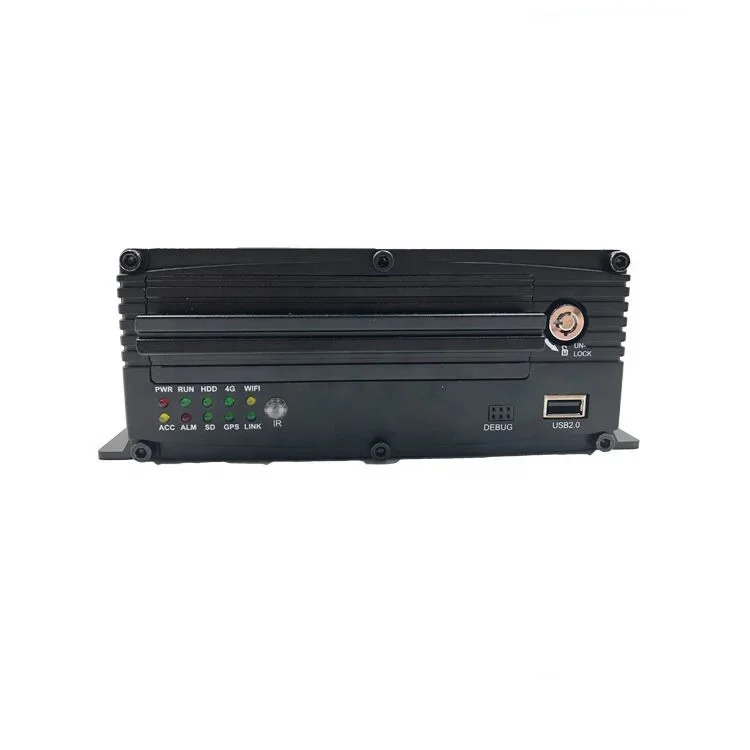 เครื่องบันทึกวิดีโอ 4 ช่อง H264 พร้อมซอฟต์แวร์ CMS ฟรี สำหรับรถโรงเรียน ระบบ DVR แบบเคลื่อนที่ รองรับความละเอียด 1080P AHD พร้อม 4G และ GPS