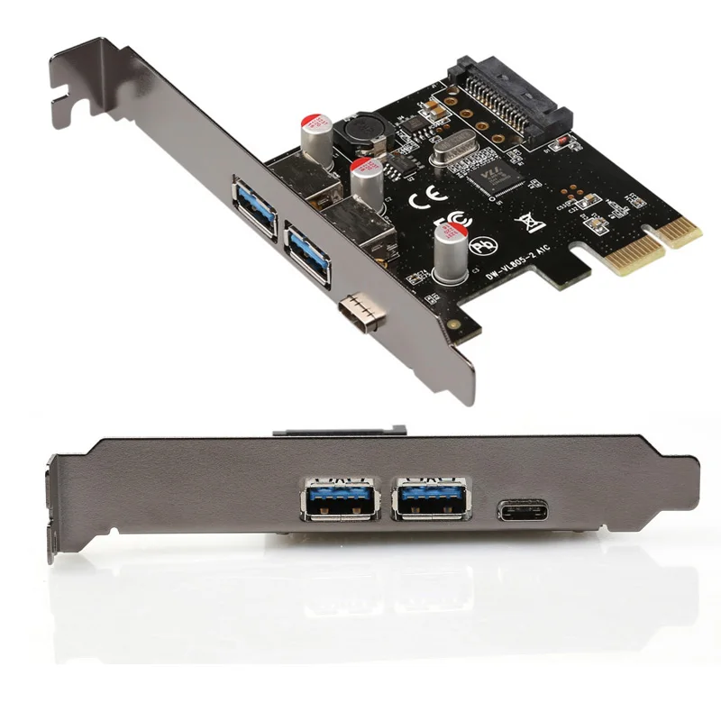 

Подъемная карта PCIE pci express Game Hub Конвертер PCIE Адаптер карты расширения PCI-e к USB3.0 типа C Разветвитель конвертера для OC
