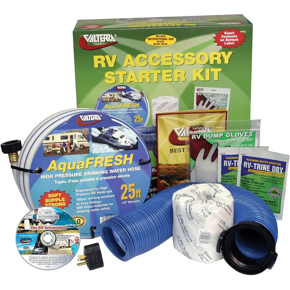 

K88108DVD Стартовый комплект аксессуаров для автофургонов Deluxe с DVD