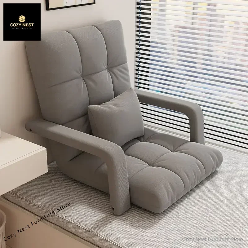 Lazy Sofa Bedroom Can Lie Or Sleep Small Sofa With Bay Window Tatami Bed Back Chair Folding Recliner Seat Cushion Hot New