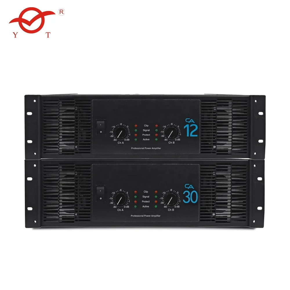 CA2 CA4 CA9 CA12 CA18 CA30 Professional Sound Standard CA20 2000 Watts Crest Audio Power Amplifier