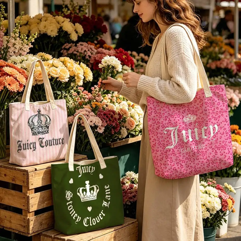 bolsas-de-armazenamento-j-juicy-c-c-couture-em-mistura-de-linho-algodao-e-poliester-bolsa-de-ombro-dupla-face-reutilizavel-e-ecologica