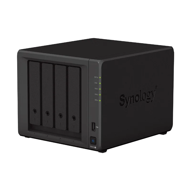 

Unhui Synology DS923+ Network Storage NAS 4 Disk Slots Ten Gigabit Extended Disk Array USB Server Backup Web Disk-in Stock