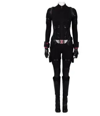 Black Women Cosplay Costume for Women Widow Geek Girls Suit Zentai Sexy White Jamie Bodysuit Adults/Kids