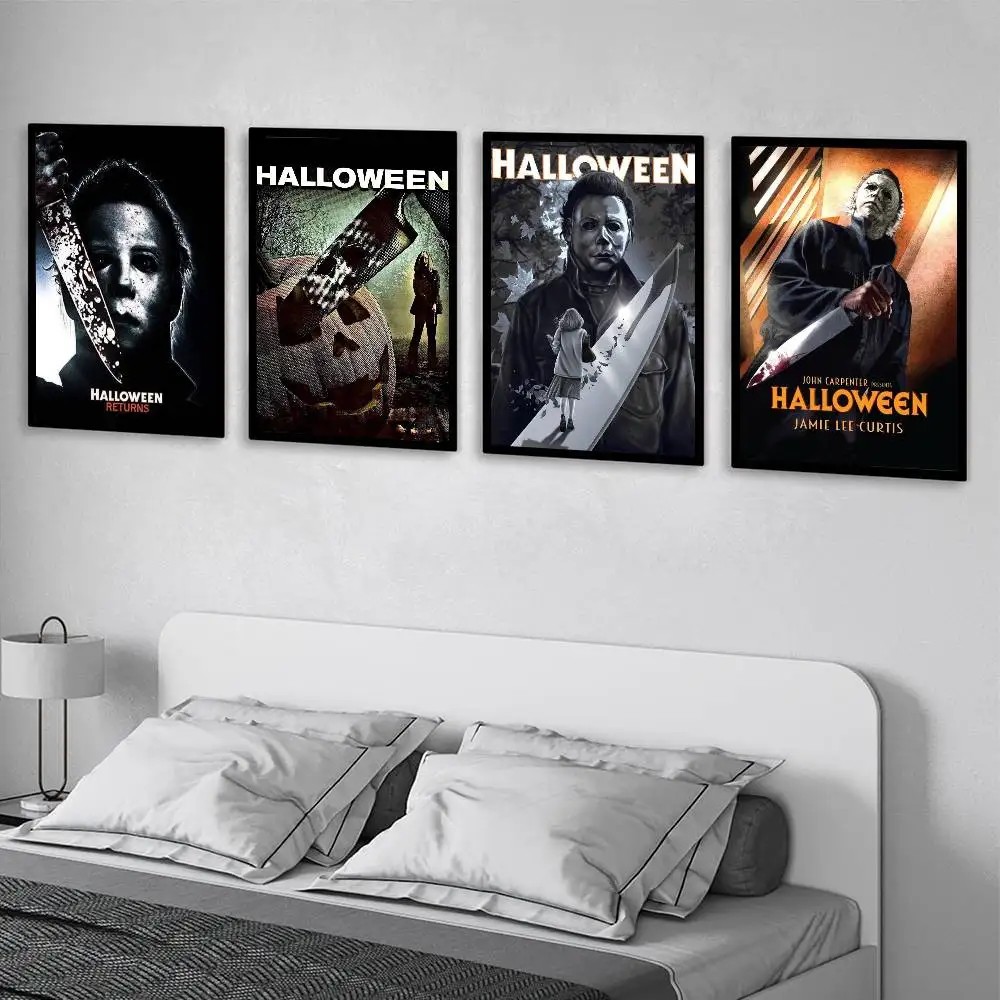 الكلاسيكية الساخنة M-مايكل M-مايرز ملصق جدار الفن اللوحة للمنزل غرفة الديكور غرفة نوم جدار ديكور اللوحات الملصقات مقاوم للماء #2