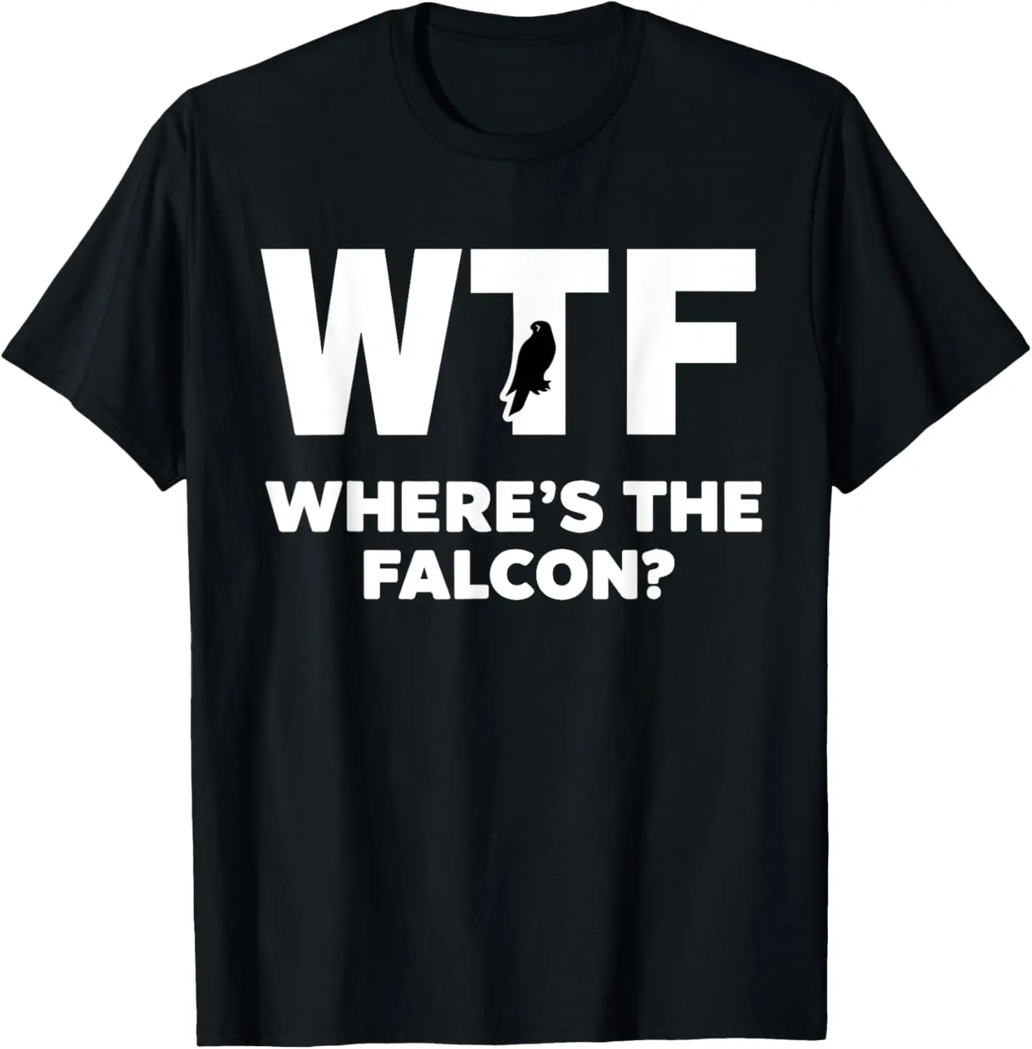 

Забавные мужские футболки WTF с изображением птицы сокола на День отца