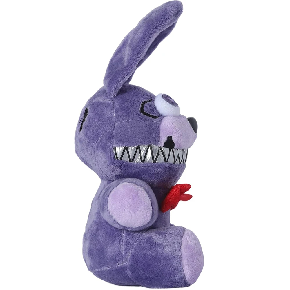 Coelho roxo pelúcia 9.8 Polegada fn bonnie para menino menina natal dia dos namorados presente de aniversário jogo e anime fã presentes