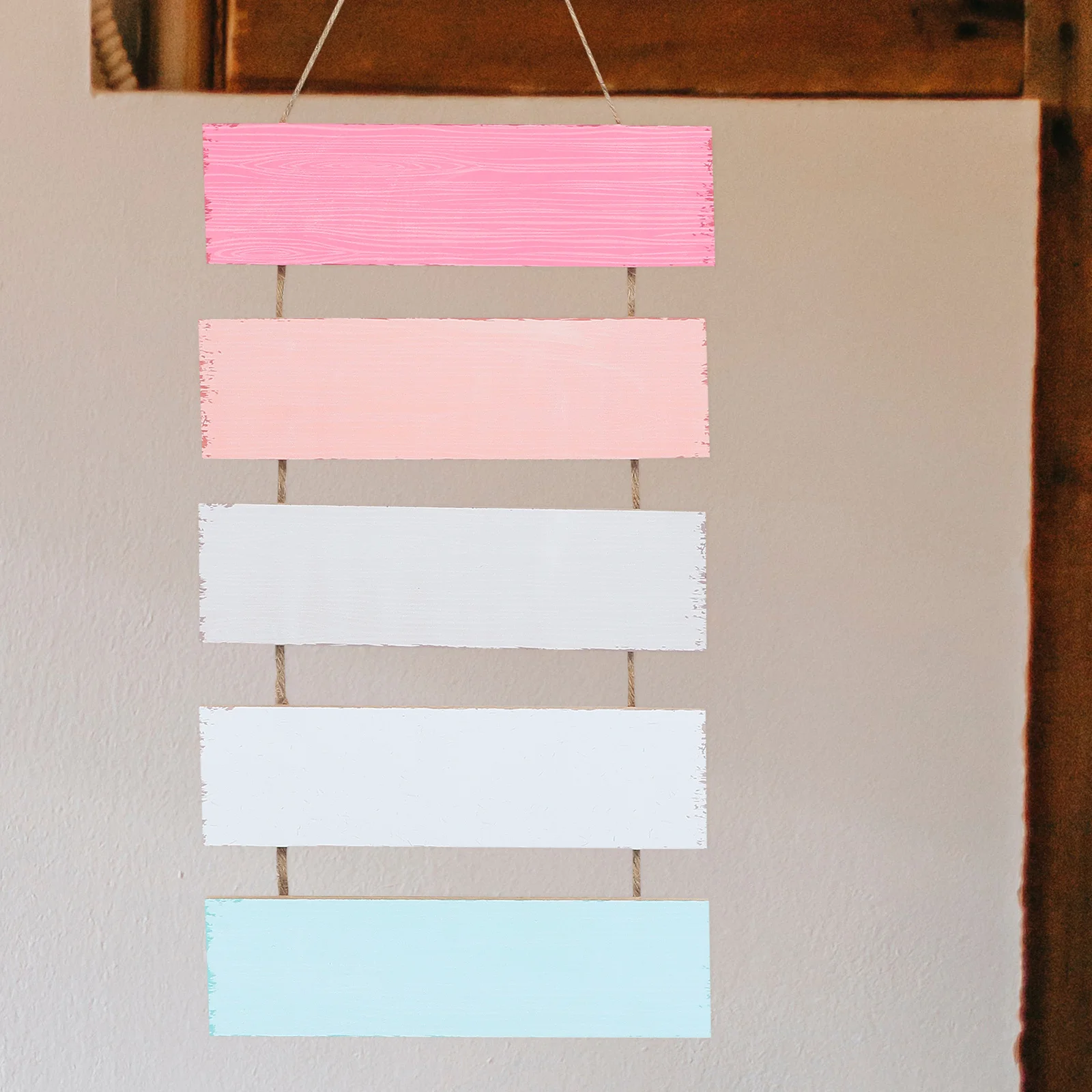 1 セット木製小さな黒板吊り看板メッセージボード壁の装飾キッチンメモボード吊り黒板チョークマーカー消去可能