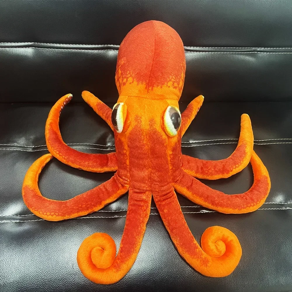 60cm Marine life Octopus Squid Cuttlefish Pillow Simulated Animals model home decoration stuff Plush doll kids toy birthday gift