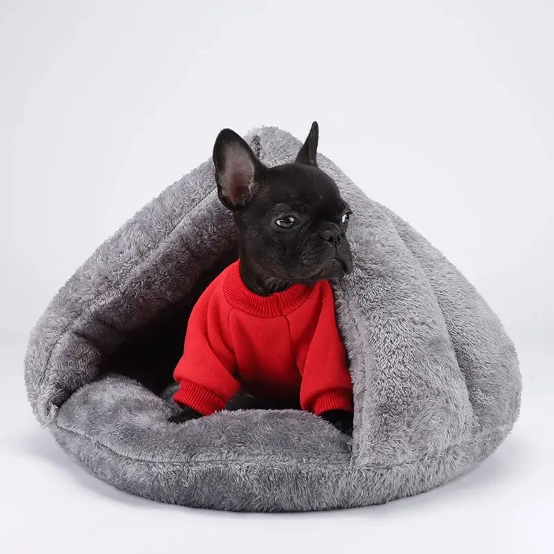 Cat Beds Triangle Nest Pet Puppy Dog Beds Cats Products House Bed Supplies Dogs Things Sofa Accessories