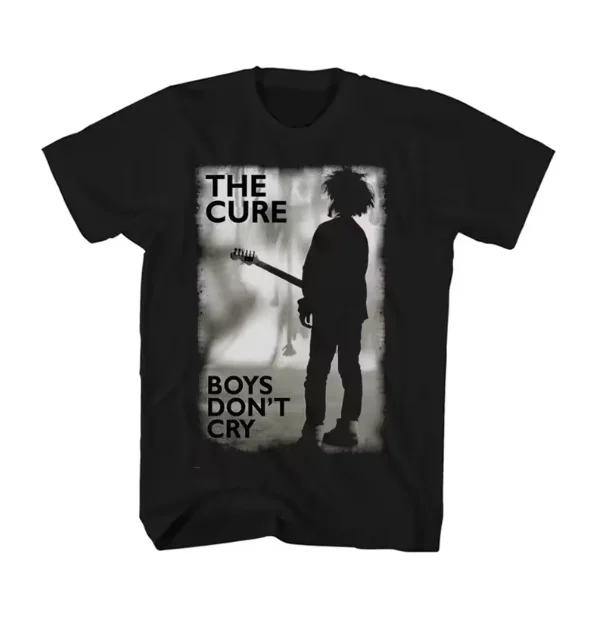 Summer Boys' Pure Cotton Short-Sleeved Shirt Boy Don't Cry Men's American Style Casual Short-Sleeved T-Shirt Moisture Wicking.