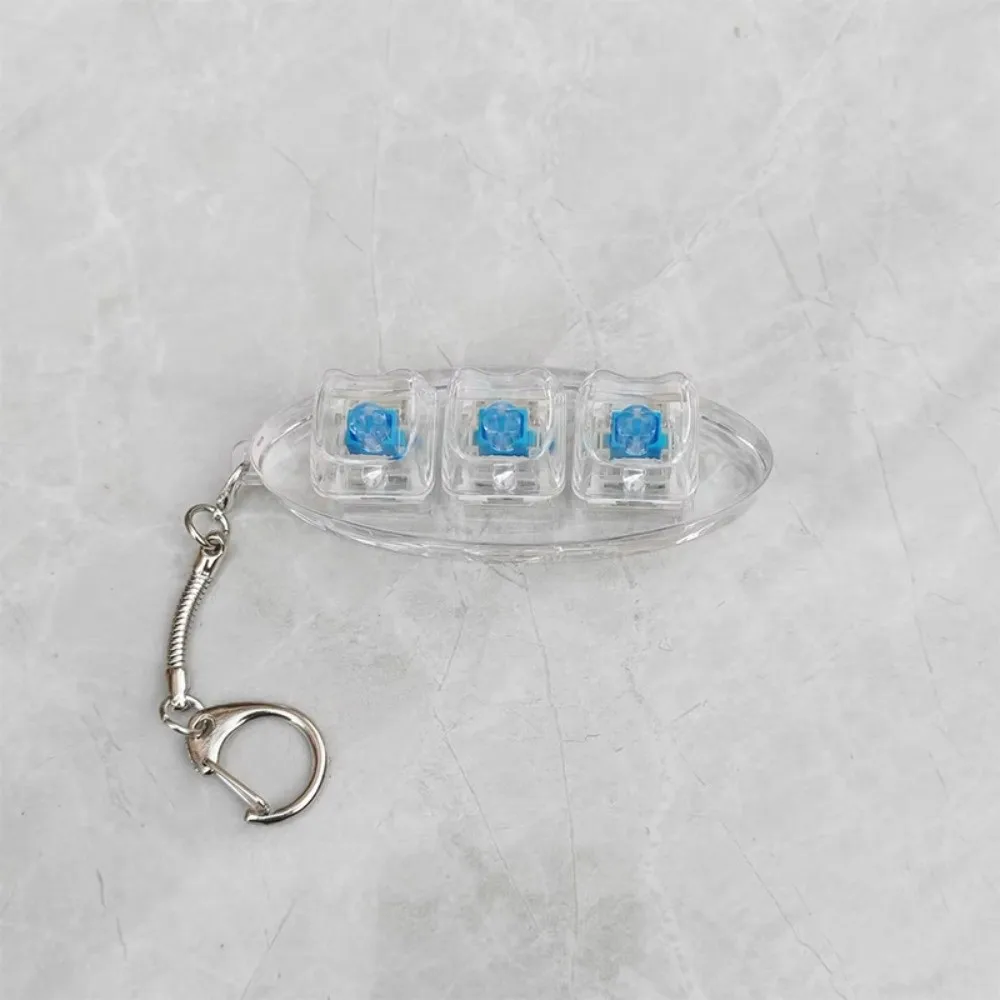 جديد 3 مفاتيح Keycap قرصة لعبة إصبع لوحة المفاتيح DIY تململ المفاتيح الإغاثة الإجهاد الميكانيكية زر Keycap