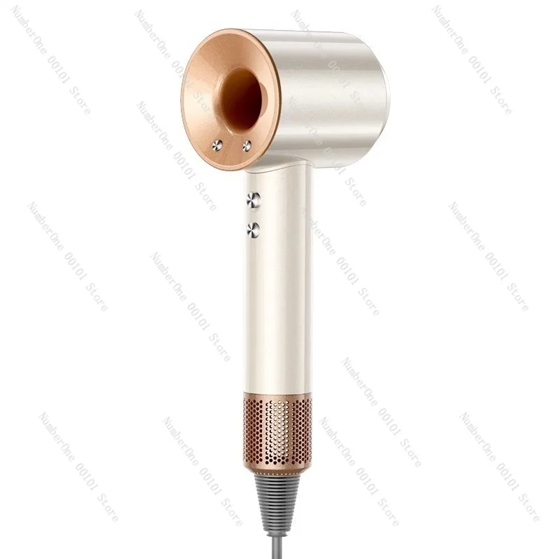 Professional High-speed Hair Dryer for Salon and Home Use, Negative Ion Bladeless Hollow Dryer, Quick Drying,Soft and Shiny Hair
