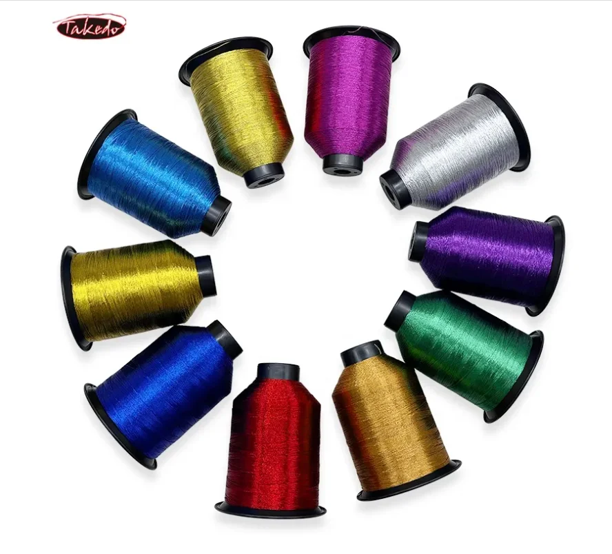 TAKEDO 0.28MM 1600 Yards Winding Thread Line Metallic Material DIY Rod Building Accessory Repair Modify Epoxy Guide Line YC06