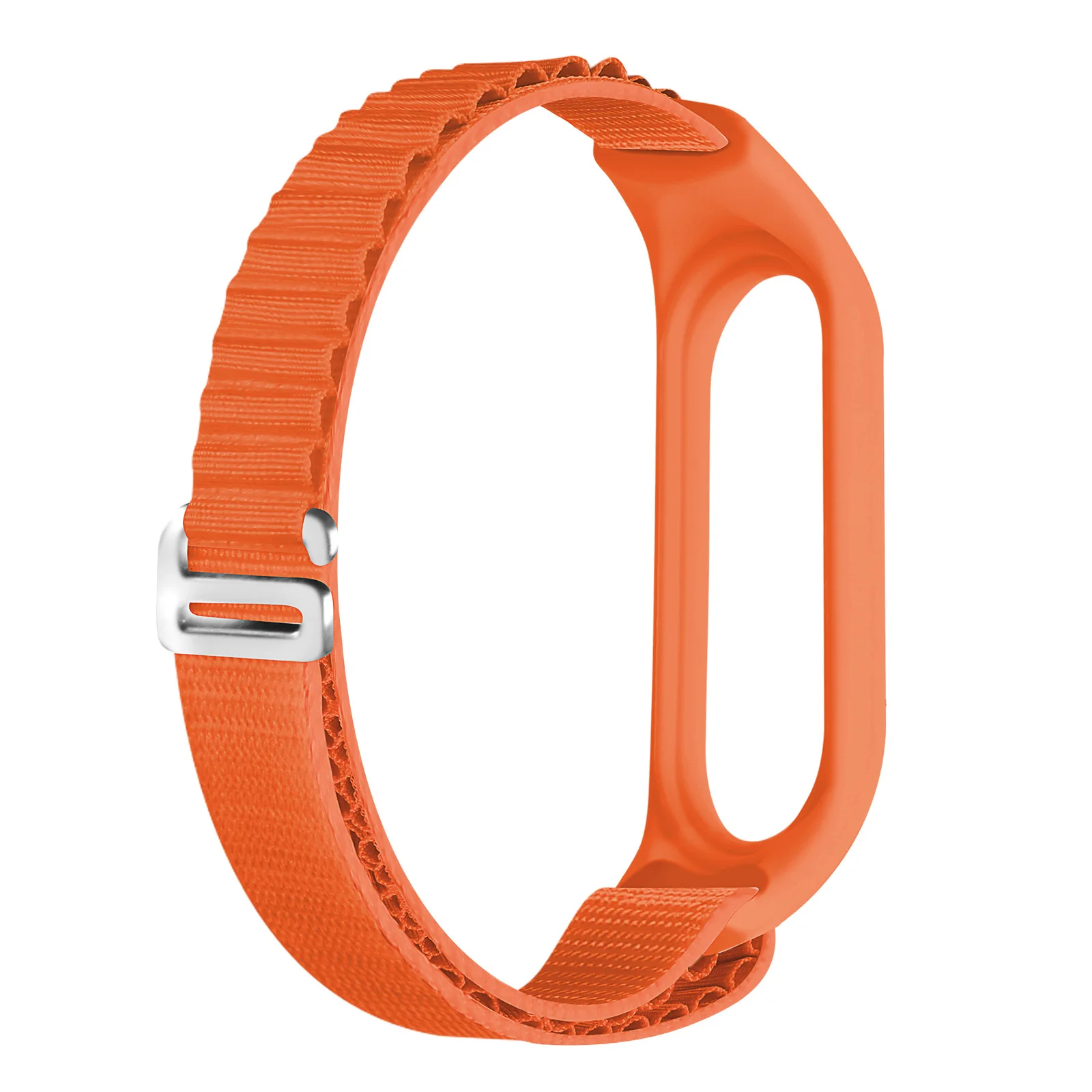 Nylon Watch Strap for Xiaomi Mi Band 7 6 5 4 3 Replacement Wristband Compatible with Amazfit Band 5 Breathable Bracelet