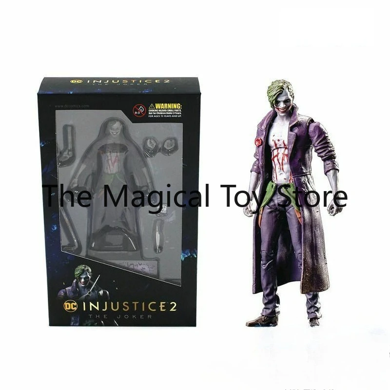 

Original 3.75-inch 1/18 Scale Superman, Batman, The Flash, Green Lantern, and Joker Action Figures Birthday Gift Toys