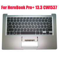 Laptop Palmrest For Chuwi For HeroBook Pro+ 13.3 CWI537 Without Backlit English US Keyboard Gray Upper Case New