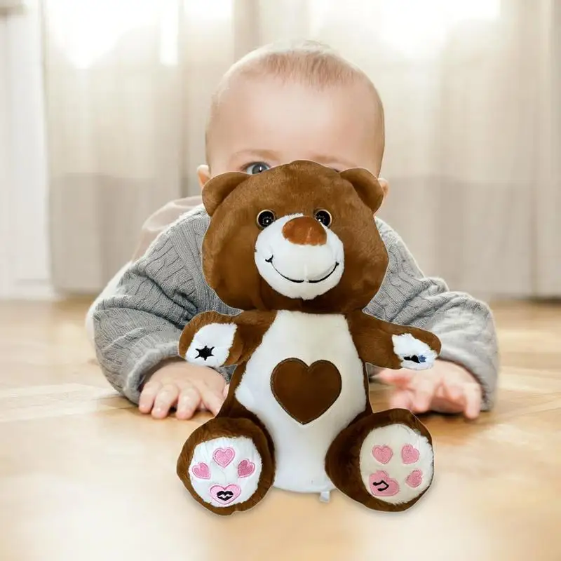 

Музыкальный проигрыватель Sleep Soother Bear с дышащим дизайном, Детские сосуды, мягкий сон, для веселого комфорта