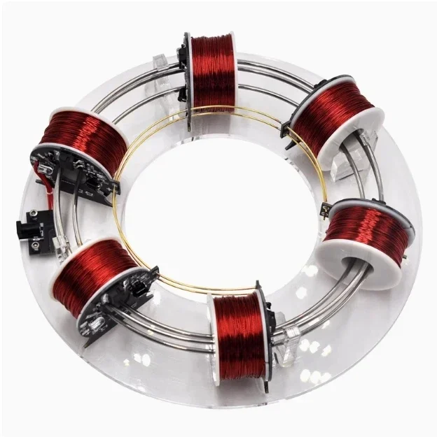 Electromagnetic cyclotron, circular accelerator, scientific experimental equipment, novel and unique physics teaching aid model