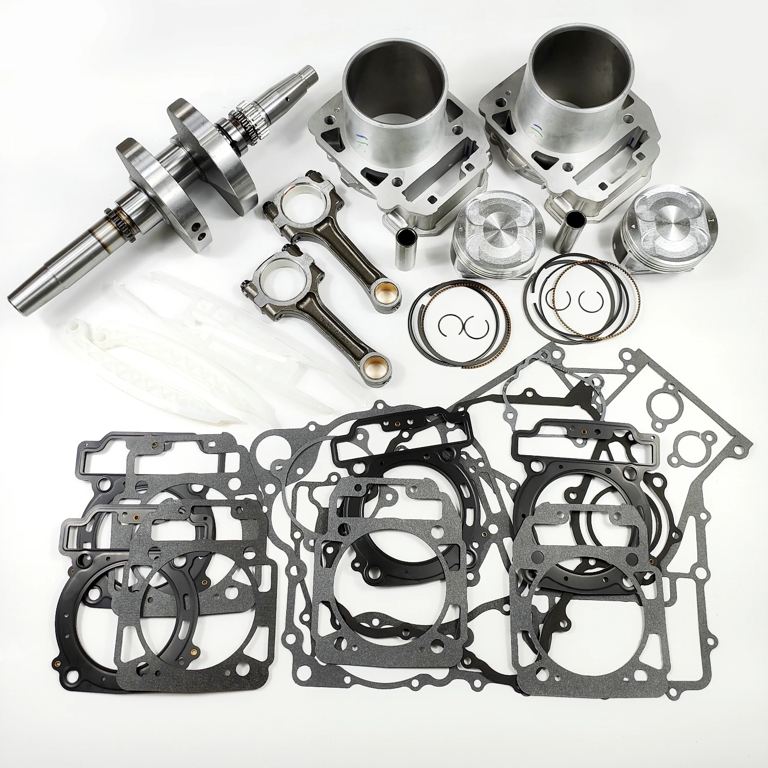 Top End Crankshaft Connectiong Rod Cylinder Piston Gasket Kit for CFmoto 800XC 850 X8H.O. 0JWA-041000 0800-042000 0800-023100