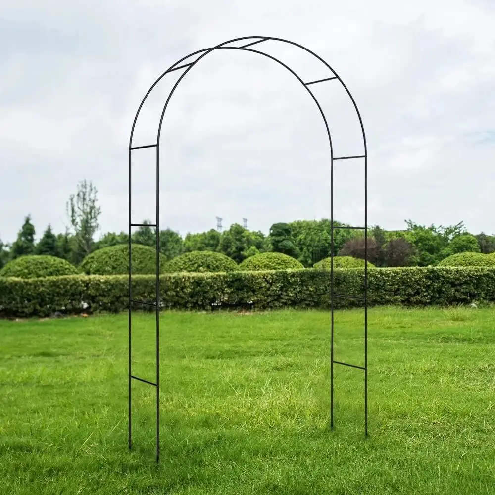 Garden Arch Trellis Metal Garden Arbor,Wedding Arches for Ceremony,Patio Trellis Archway,Plants Support Frame Party Decor