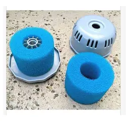 Bomba de agua con filtro para piscina, lavable, Bio Foam 2, 4 X UK VI LAZY 'tipo Z ', S1