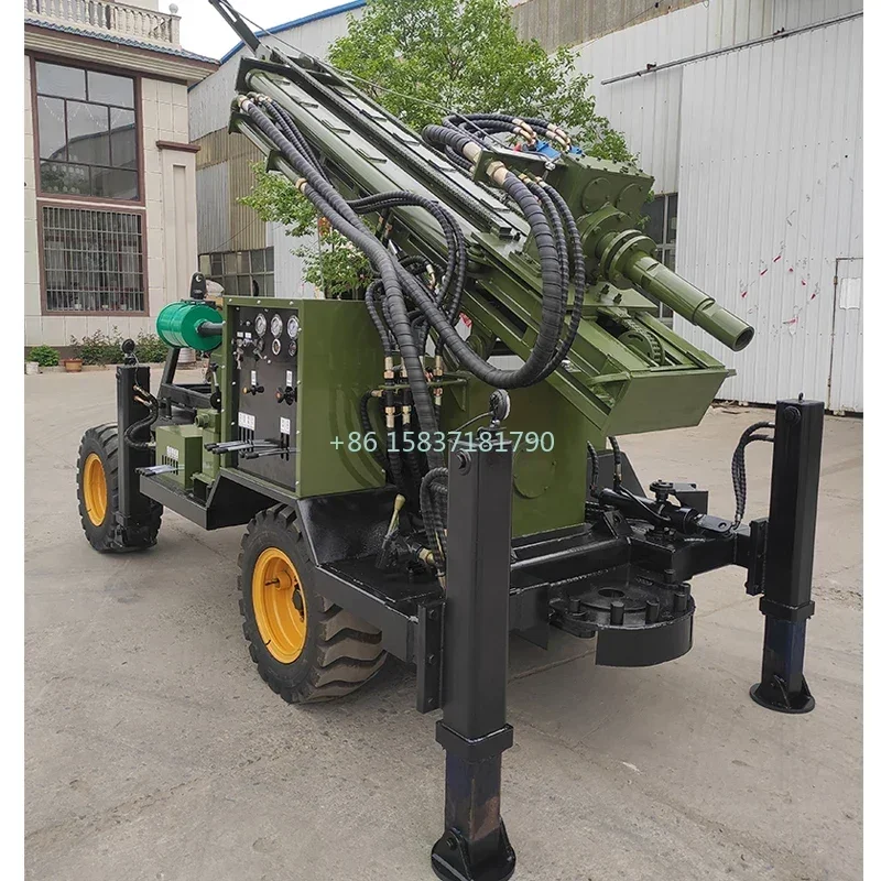 High Quality Water Well Drilling Rig Machine 100 Meter Deep 400M Auger Drill Rig Machinery Exploration Core Drilling Rig Price