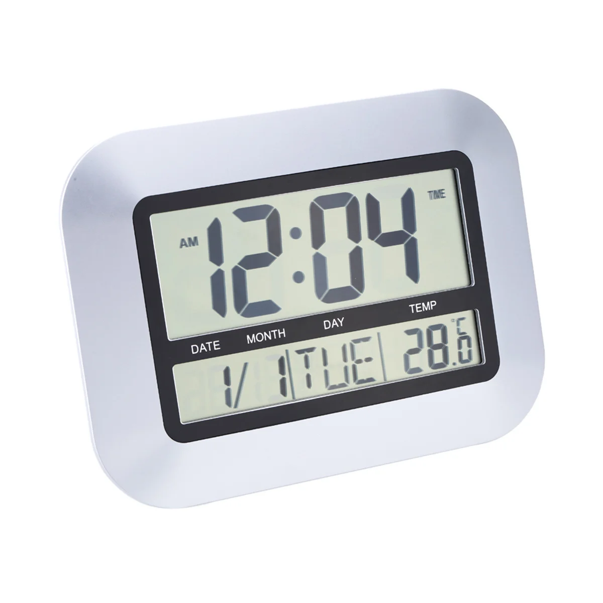 

Digital Alarm Clock With Thermometer Multifunctional Indoor Temperature Monitor For Bedroom Living Room Office 12H 24H Format