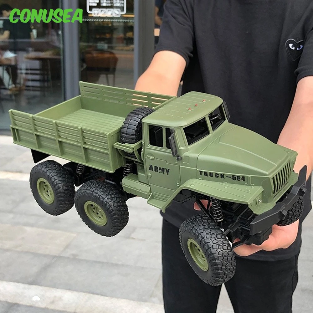 JJRC 1/18 Радиоуправляемый внедорожник 4x4 2,4G Радиоуправляемый автомобиль Военная электрическая машина 10 км/ч Радиоуправляемый Багги Детские Автомобили Игрушки для мальчиков