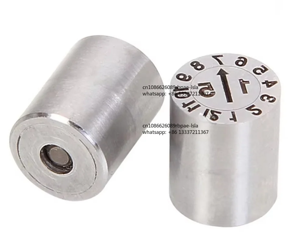 Precision Metal Steel Double Digital Date Insert Marked Pin Time Year Month Date Code Stamp for Die Casting Mold