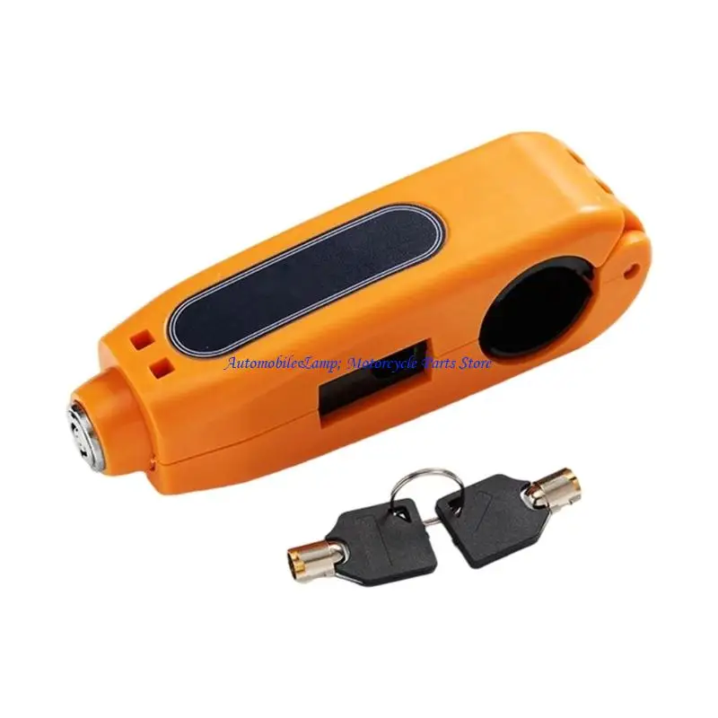 H7BDオートバイグリップロックブレーキ/ハンドルバー/スロットルロック自転車、スクーター、モペット、またはATV盗難防止オートバイロックに適しています